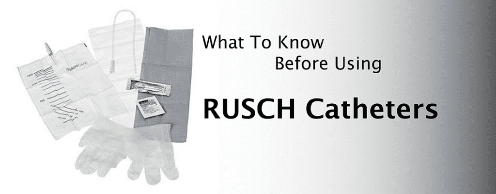 Rusch catheter kit makes catheterization more comfortable