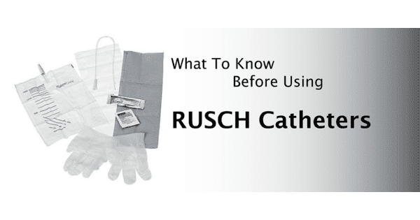 Rusch catheter kit makes catheterization more comfortable