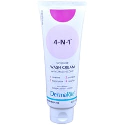 DermaRite 4-N-1 Protective No-Rinse Wash Cream