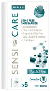 Sensi-Care sting-free skin barrier wipes