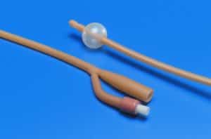 Kendall KenGuard 2-Way Silicone Coated Latex Foley Catheter