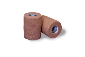 a roll of compression wrap for wound treatment therapy