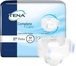 tena brand complete care adult pull ups incontinence briefs that are disposable underwear