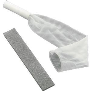 condom catheter with foam strap