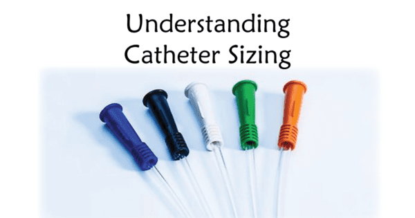 an array of catheter funnel colors
