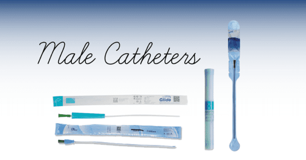 assortment of male catheters