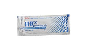 HR Pharma Lubricating Jelly Five Gram Foil Packets