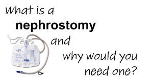 what is a nephrostomy and why would you need one