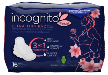 incognito ultra thin super pads with wings