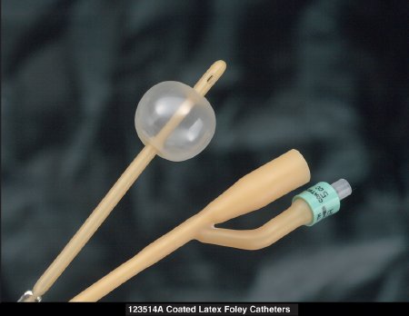 Bardia Hydrophobic Silicone-Elastomer Coated Foley Catheter