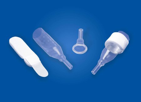 Natural Non-Adhesive Silicone Male External Catheter with Reusable Strap