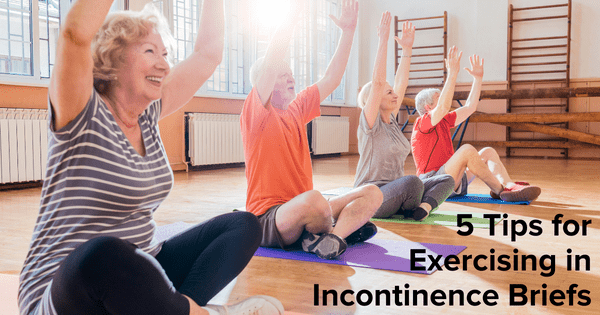 5 Tips for Exercising in Incontinence Briefs