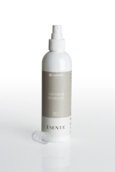 ESENTA Lubricating Deodorant Spray can help when looking for how to keep an ostomy bag from ballooning and controlling odors