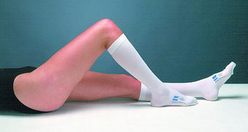 T.E.D. knee high open toe compression stockings or compression socks