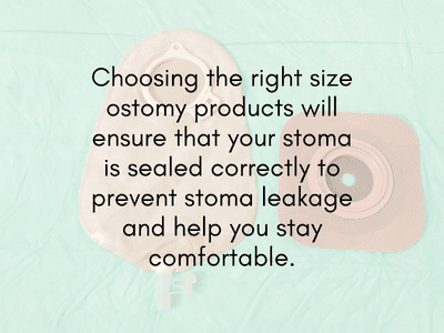 Choosing the right size ostomy supplies is essential for stoma leakage prevention.