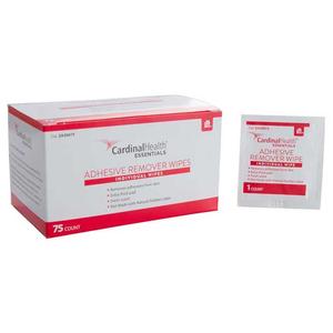 Cardinal Health Essentials Adhesive Remover Wipes for removing adhesive from skin