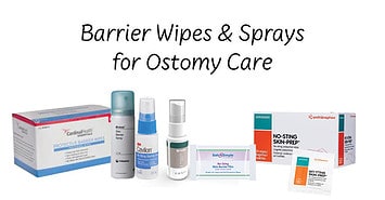 Barrier Wipes and Sprays for Ostomy Care
