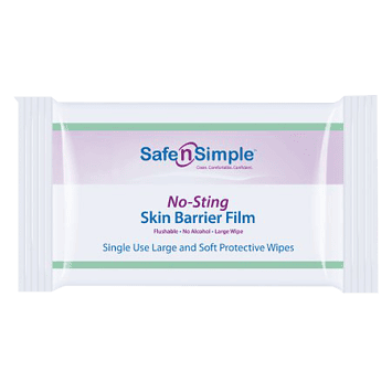 Safe N Simple Skin Barrier Wipes