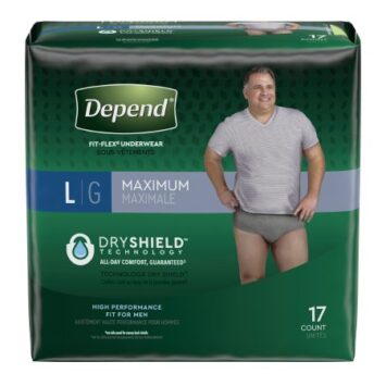 Depend Fit-Flex Underwear for Men can help if you have prostate cancer and incontinence