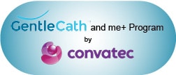 Click to learn more about GentleCath and me plus program by Convatec