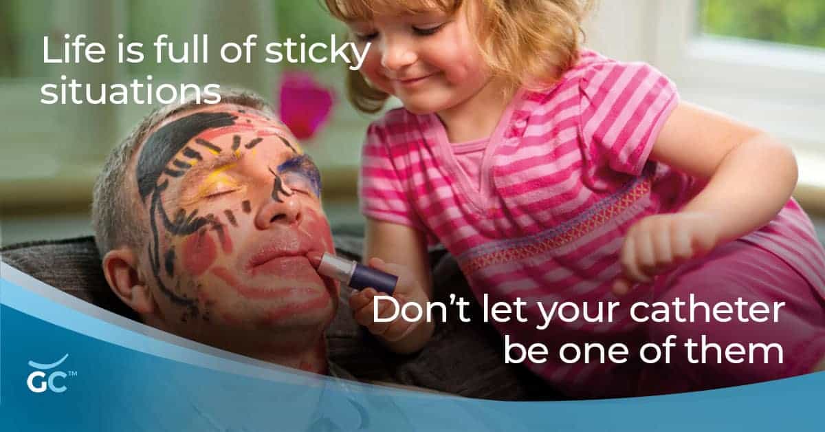 life is full of sticky situations but by choosing gentlecath glide catheters you can stay away from them