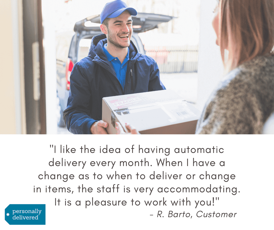 automatic delivery program testimonial