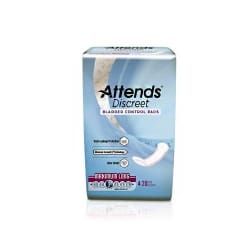 Attends Discreet Maximum Long Bladder Control Pads - Personally Delivered