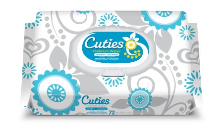 Cuties Soft Pack Baby Wipes