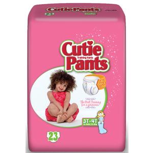 Cutie Pants Refastenable Training Pants for Girls
