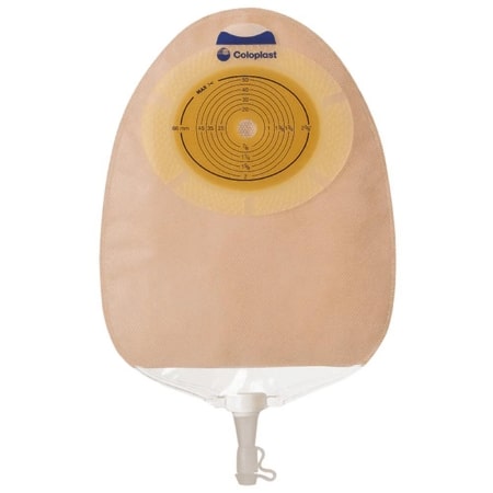 SenSura EasiClose Ostomy Pouch, Filtered, Drainable- 1-Piece, Convex Light,  Cut to Fit, 5/8