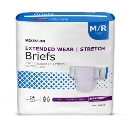 McKesson Extended Wear Tab Closure Disposable Briefs - Personally Delivered