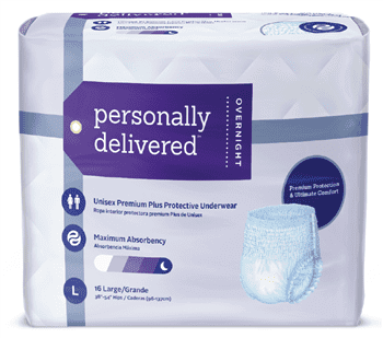 Shop for Personally Delivered Overnight Protective Underwear