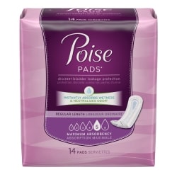Poise Ultra Pads with Side Shields
