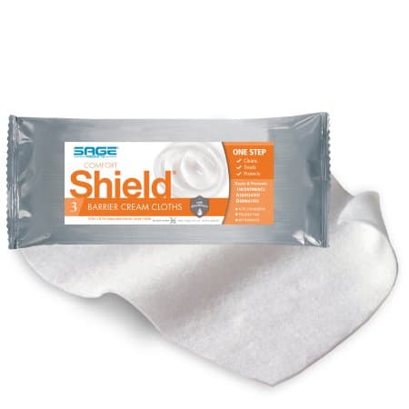 Comfort Shield Barrier Cream Wipes