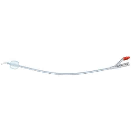 Teleflex Two-Way Coudé Tip Silicone Foley Catheter, 5 cc Balloon