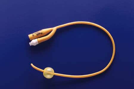 Teleflex pureGold Coudé Tip 2-Way Foley Catheter, 5cc Balloon