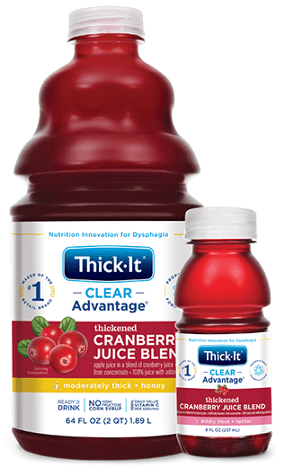 Thick-It Thickened Apple Juice, Nectar Consistency, 8oz bottles